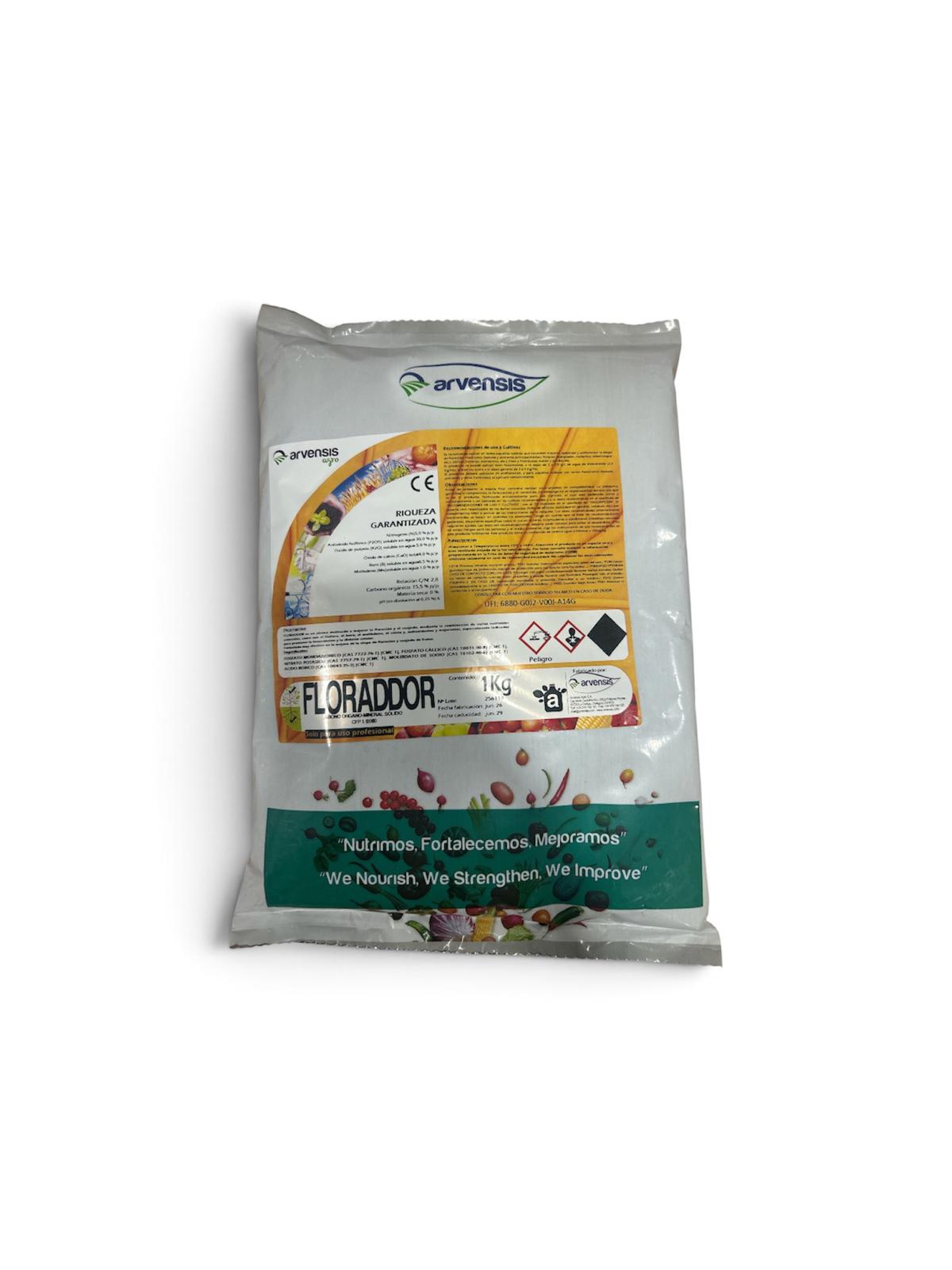 Abono para floración y cuajado FLORADDOR- Arvensis Agro. - Imagen 2
