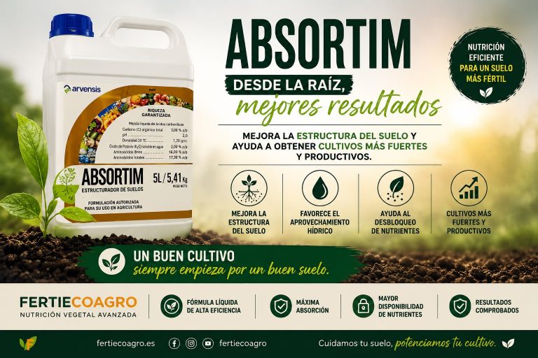 Nutrición eficiente para suelos saludables.